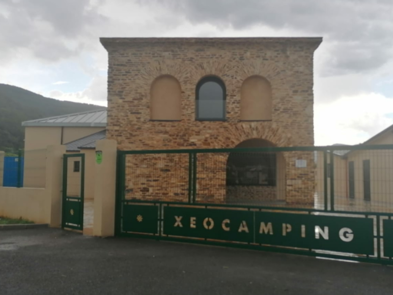 Fachada del Centro de Interpretación de Minería Aurífera Romana.