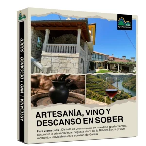 Experiencia artesanía vino y descanso en Sober – Apartamentos Río Sil, Ribeira Sacra