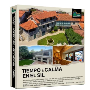 Bono regalo casa rural Ribeira Sacra – 2 noches en Apartamentos Río Sil, Sober, Lugo