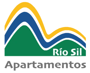 Logotipo oficial de Apartamentos Río Sil, alojamiento rural en Sober, Galicia.