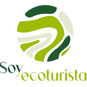 Logotipo Soy Ecoturista que certifica las prácticas sostenibles de Apartamentos Río Sil.