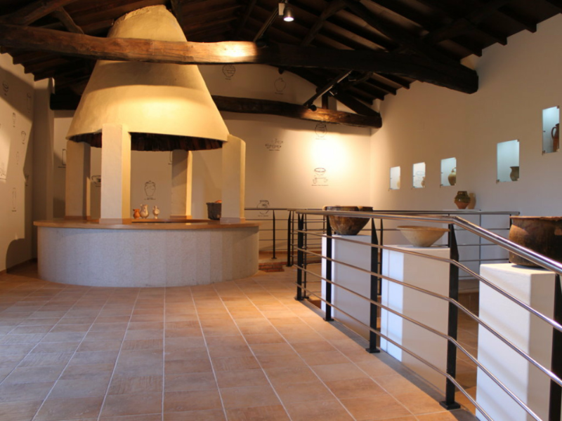 Hornos tradicionales en el Museo Taller de Niñodaguia.